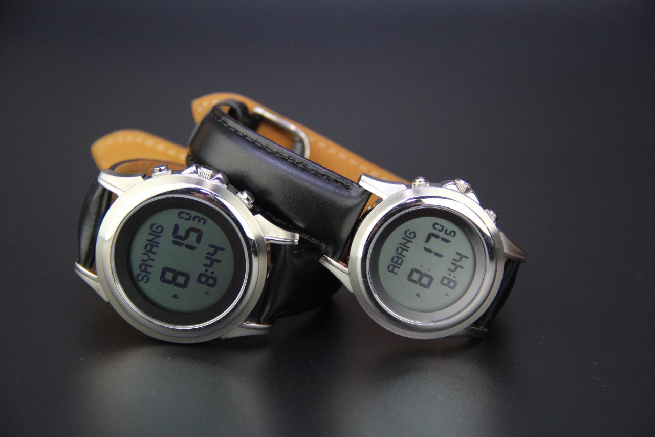 JAM TANGAN KIBLAT HARAMEEN LATHER