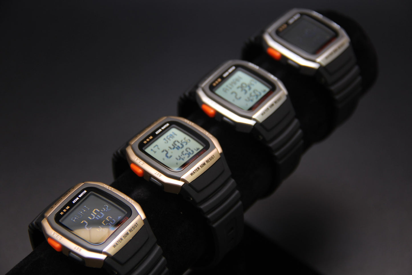 JAM TANGAN KIBLAT HARAMEEN  HA-6464