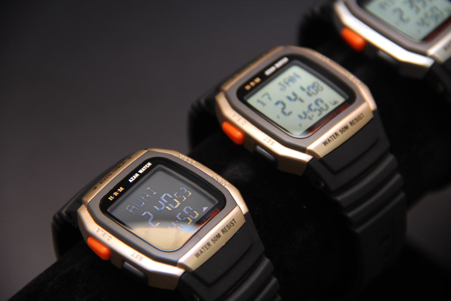 JAM TANGAN KIBLAT HARAMEEN  HA-6464