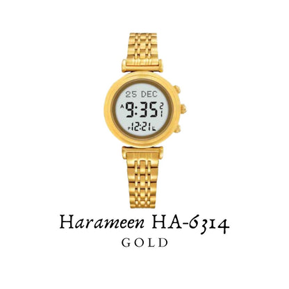 JAM TANGAN KIBLAT HARAMEEN LADIES HA-6314
