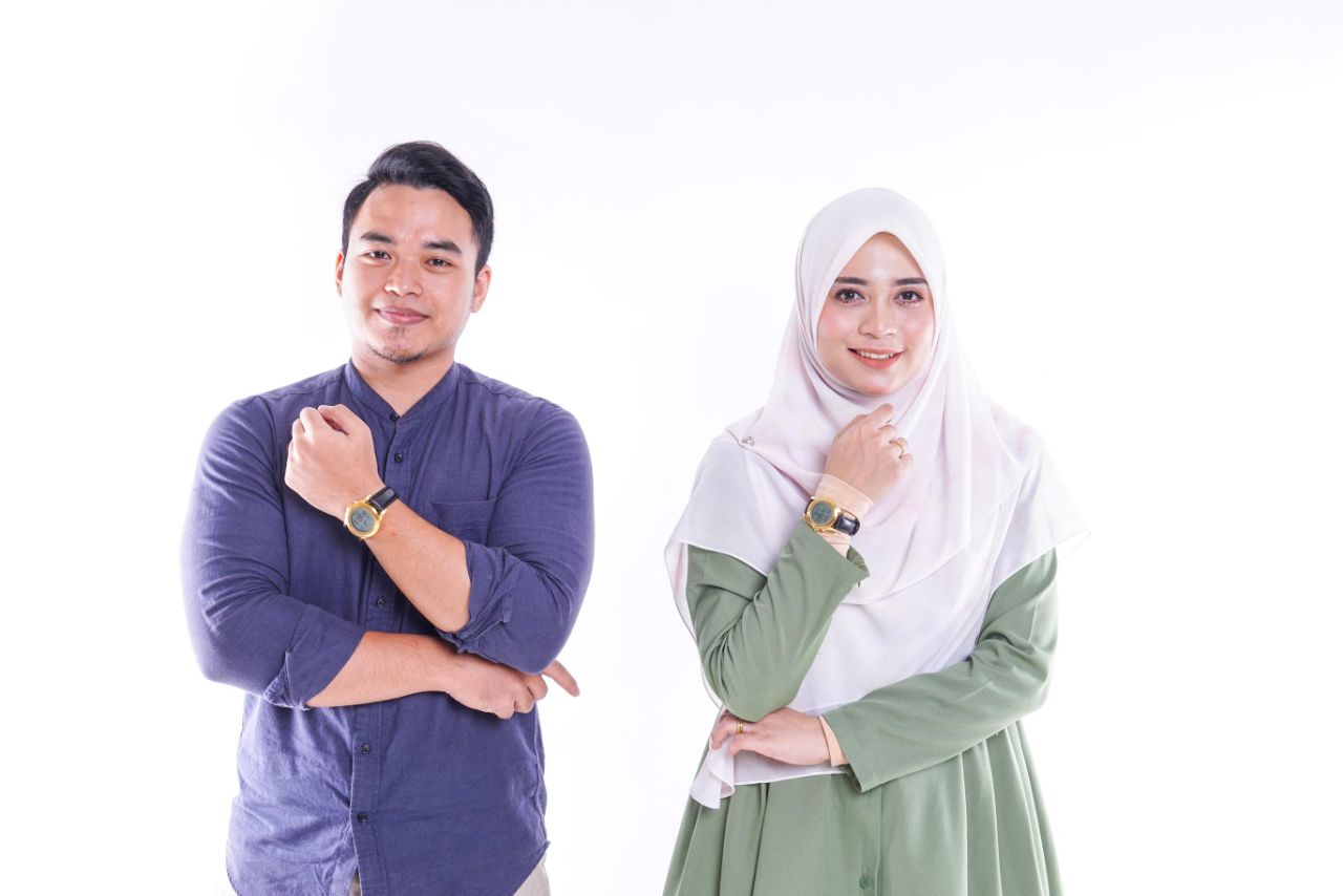 JAM TANGAN KIBLAT HARAMEEN LATHER