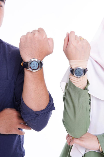 JAM TANGAN KIBLAT HARAMEEN LATHER