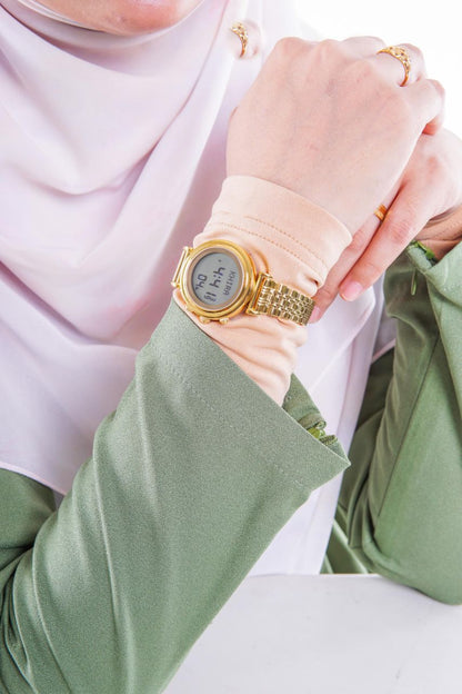 JAM TANGAN KIBLAT HARAMEEN LADIES HA-6314