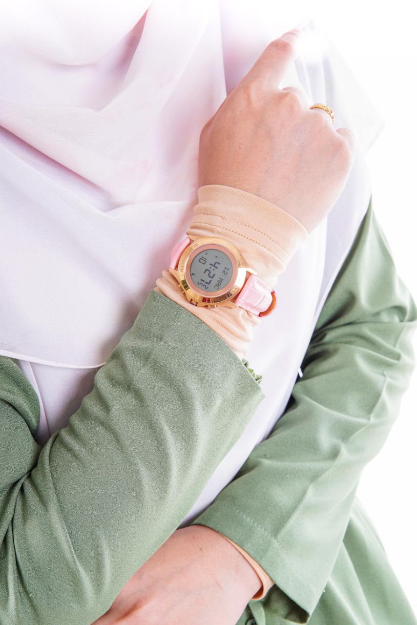 JAM TANGAN KIBLAT HARAMEEN LADIES HA-6371