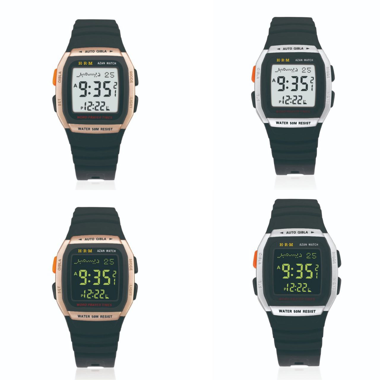 JAM TANGAN KIBLAT HARAMEEN  HA-6464