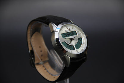 JAM TANGAN KIBLAT HARAMEEN  HA-6102 MEN (BUTTERFLY BUCKLE)