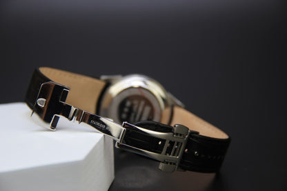 JAM TANGAN KIBLAT HARAMEEN  HA-6102 MEN (BUTTERFLY BUCKLE)