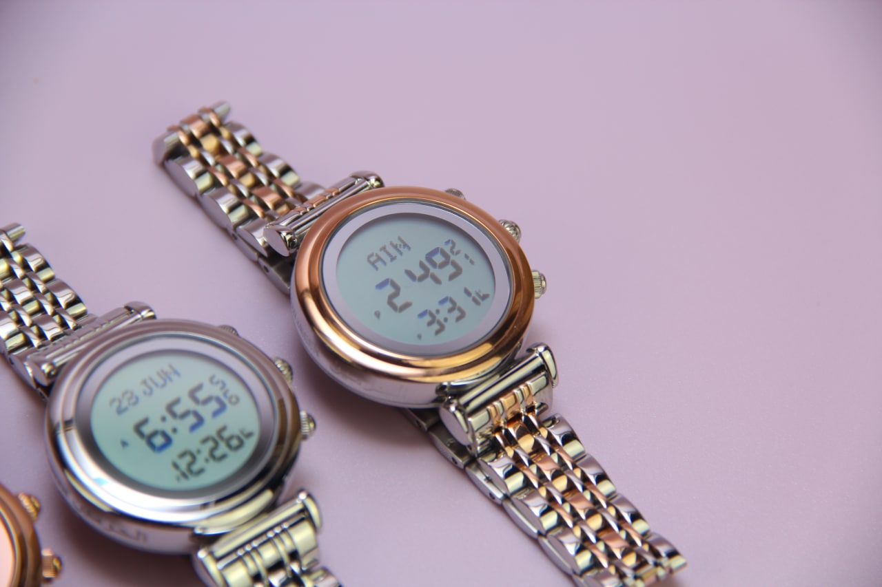 JAM TANGAN KIBLAT HARAMEEN LADIES HA-6314
