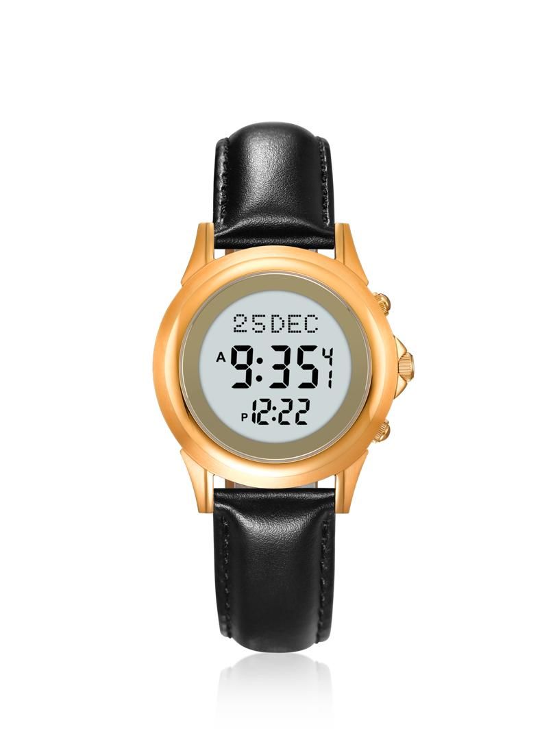 JAM TANGAN KIBLAT HARAMEEN LATHER