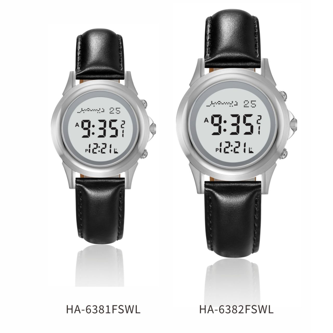 JAM TANGAN KIBLAT HARAMEEN LATHER