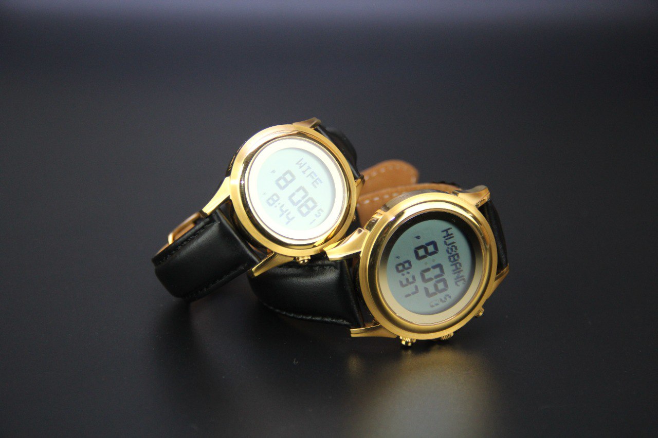 JAM TANGAN KIBLAT HARAMEEN LATHER