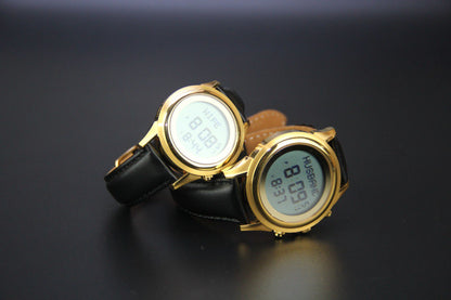 JAM TANGAN KIBLAT HARAMEEN LATHER