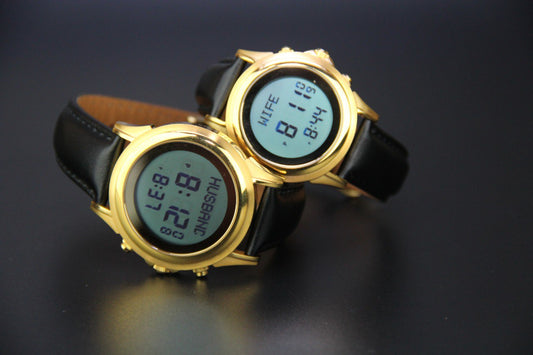 JAM TANGAN KIBLAT HARAMEEN LATHER